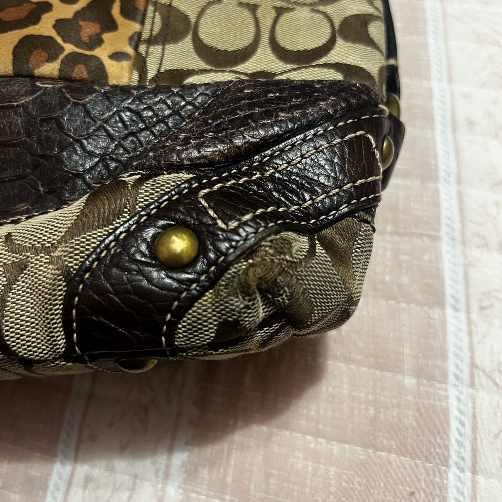 Coach Patchwork Shoulder Bag - image 11